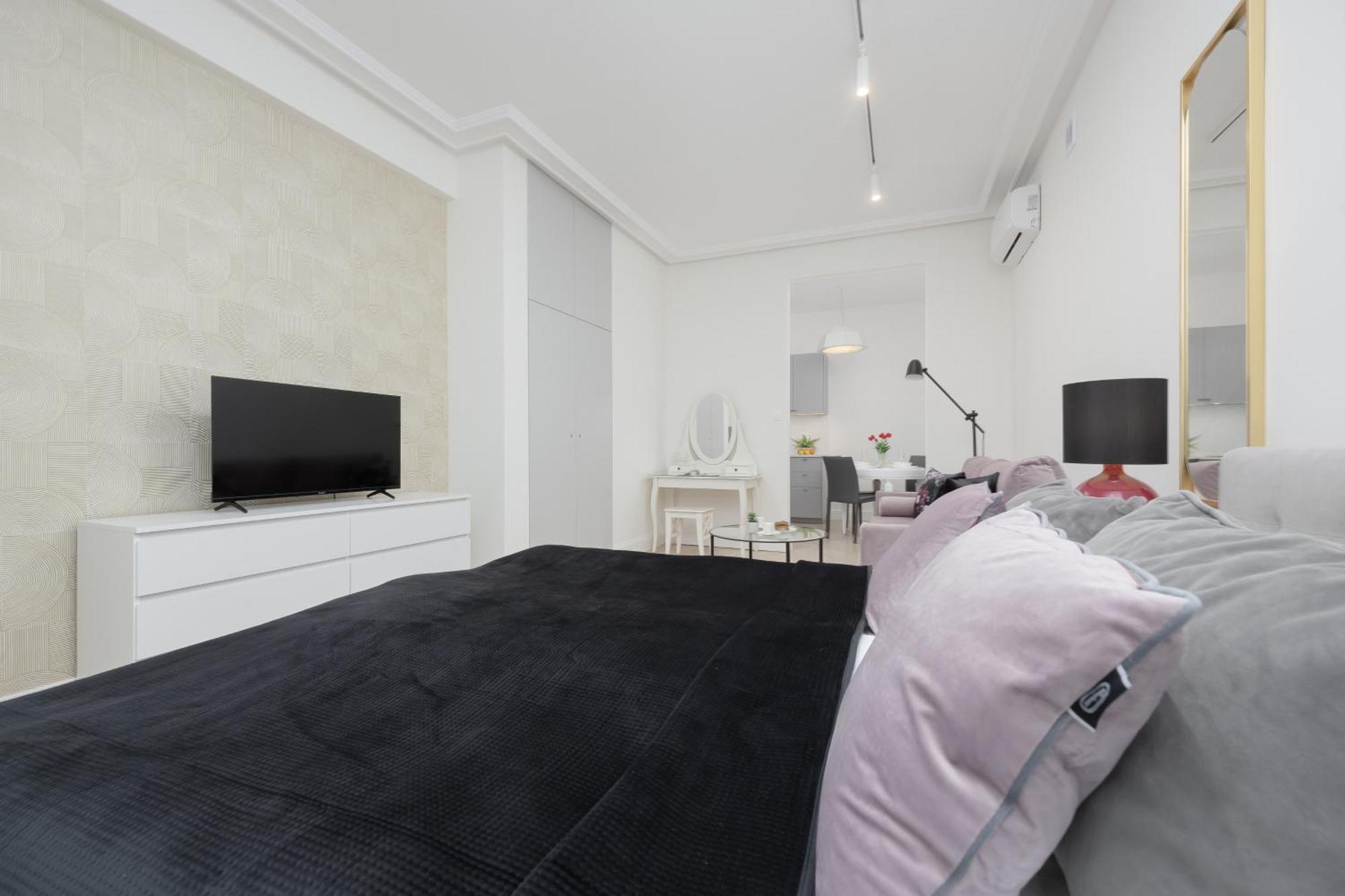Modern With Air Conditioning In Close To Three Parks By Renters Prestige Apartment *